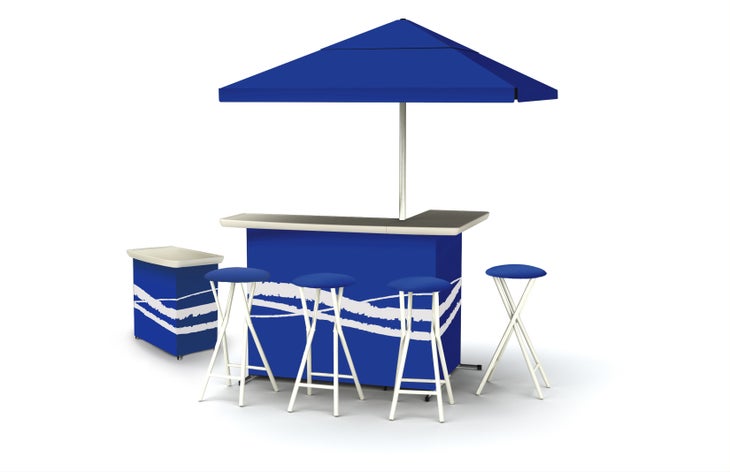 Best of Times Bar I prefer to bring the party with me. So I prefer the Best of Times Bar—a portable, fold-up, bar complete with grill table, party umbrella, and…