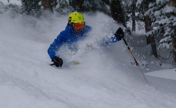 Fourteen inches out of an upslope storm. None
