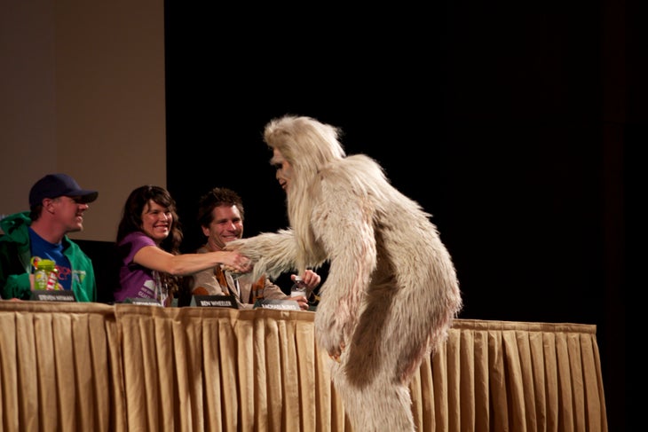 High fives from The Yeti None