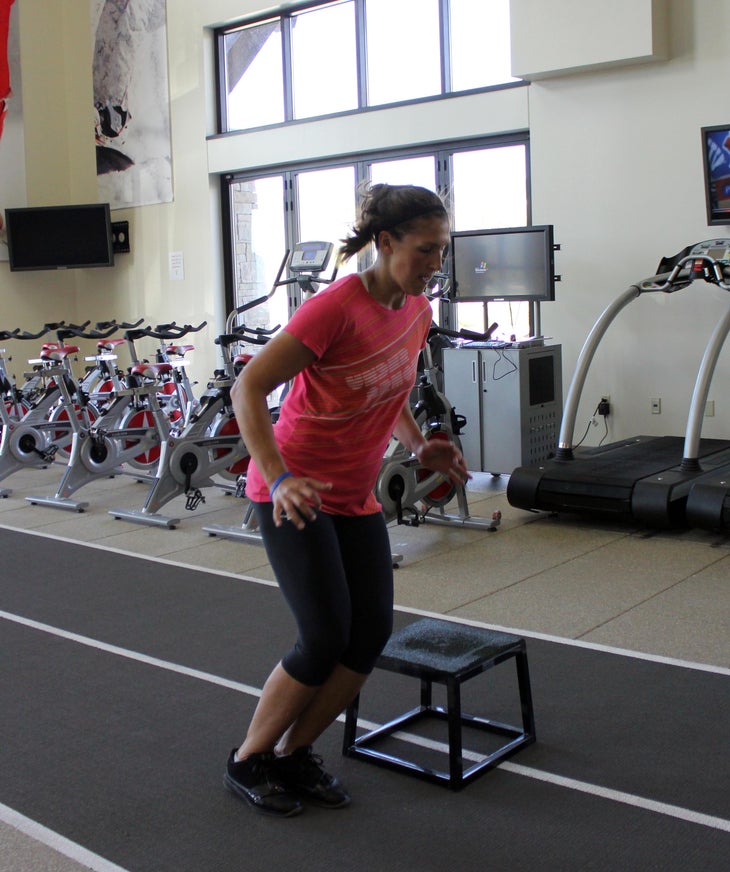 Lateral Box Jumps This exercise develops explosive power with an element of dynamic balance and body control. The lateral movement requires hip and core strength…