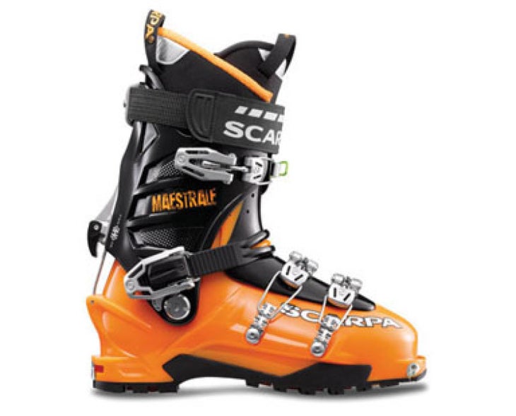 Scarpa Maestrale I’ve only skied the Mastrale a hand full of times at demo days but in my opinion, it offers the best lightweight-to-downhill-performance ratio of any…