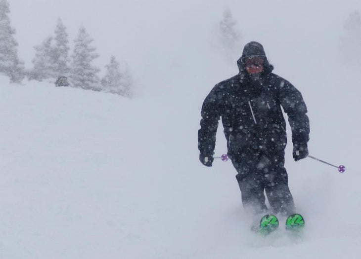 Seth Morrison skis Loveland None