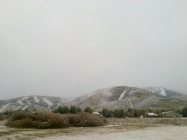 Storm coming through Park City None