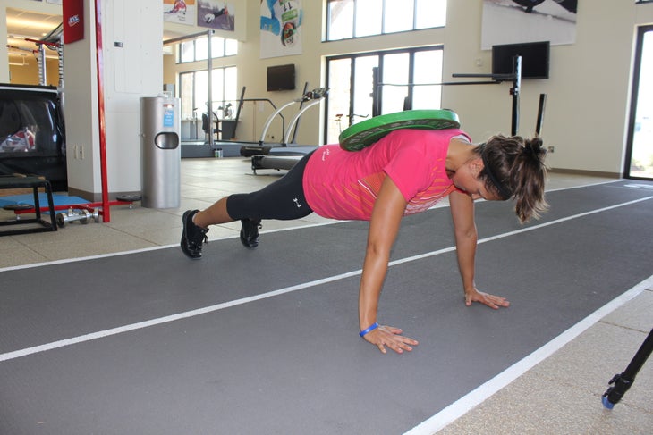 Weighted Push-Ups None