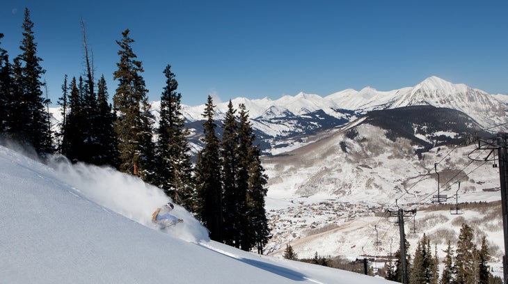 Crested Butte is opening for their 50th season If you're up there today, you can ski for free.