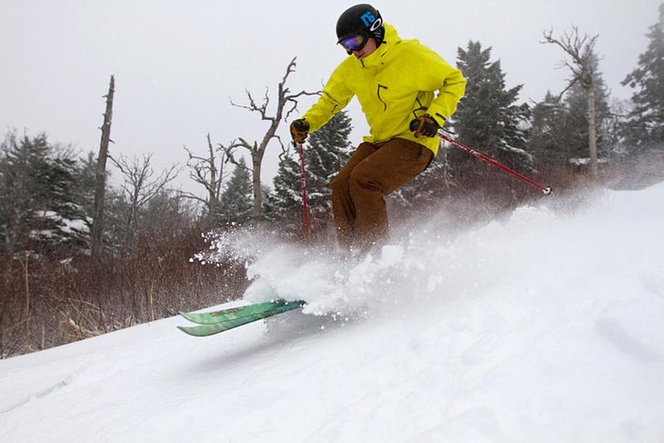 Killington got 10 inches of snow None