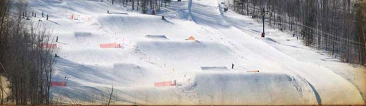 Loon Mountain's Cease and Desist Rail Jam New Hampshire skiers can battle it out at Loon's Cease and Desist Rail Jam on Friday. Winners get a pair of Ramp skis. http://www.loonmtn.com/info