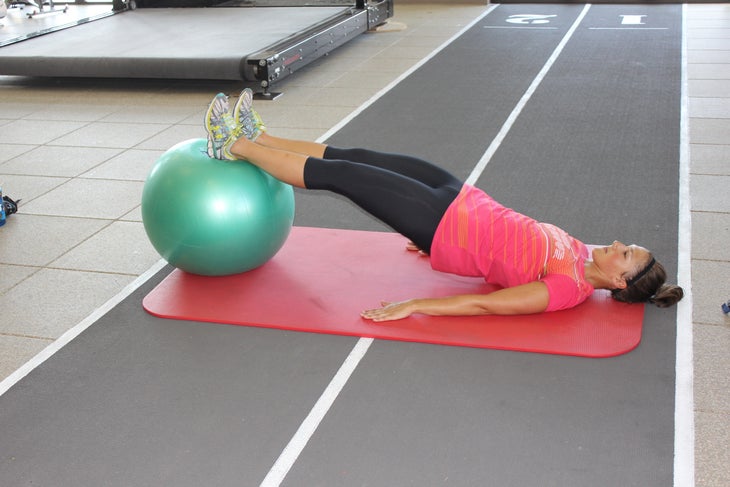 Swiss Ball Trifecta This exercise complex develops strength and balance in the posterior chain (glutes, low-back, hamstrings). Development and strengthening of the…