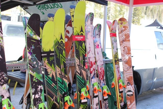 Try a Bunch of Different Pairs That's the point, right? Try brands you haven't heard of; go with a bigger or more rockered ski; if you're a lady, try a guy's ski. It's like…