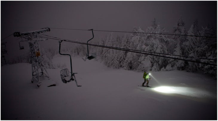 Early Bird Gets the Turn: Ski before work. You’ve got a job and a family and can’t ski as much as you’d like anymore. Boohoo. Stop bitching and embrace the time-honored tradition of dawn…