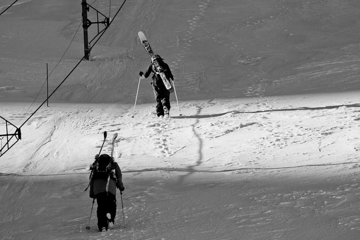 Hike to Chair Five On big powder days, get to the mountain early, park in the Heather Meadows lot, and hike into Chair Five. A line will accumulate, but it is worth the…