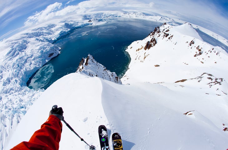 Ski Antarctica: Have a continent to yourself After three shipbound days on the roiling Drake Passage, a few things came to mind as I jumped from an inflatable launch onto the cobbled Antarctic…