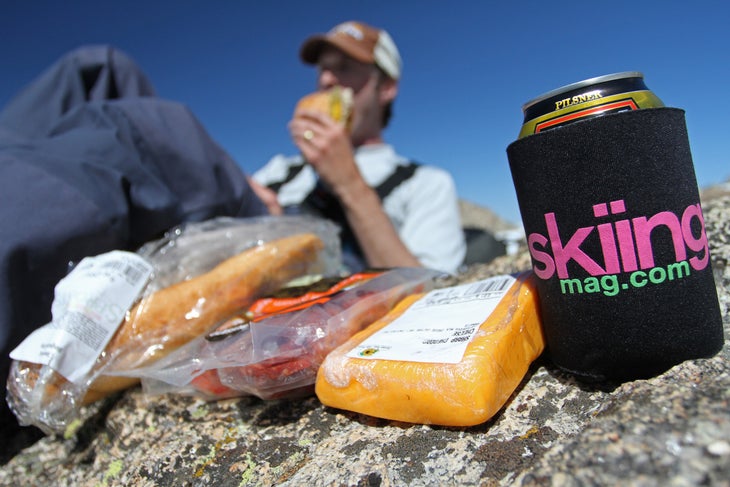 Snacks on Snacks The Europeans have mountain food right. Salami, cheese, and bread are all you need.