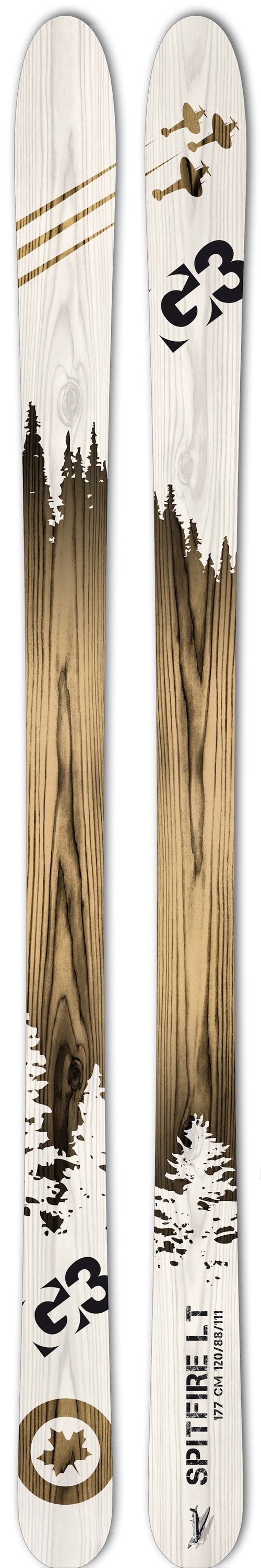 G3　SPITFIRE バックカントリースキー ジースリー G3 SPITFIRE XCD 170cm ビンディング DYNAFIT TLT TECH