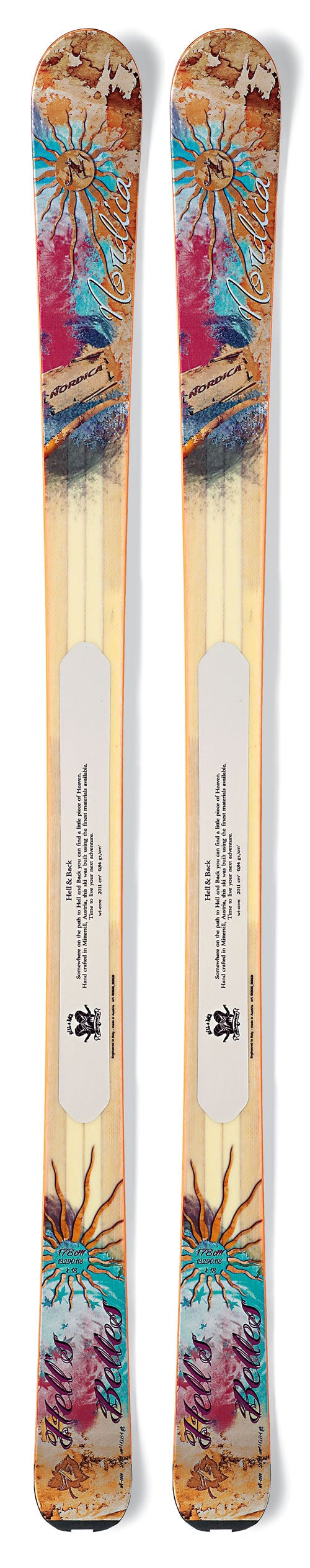 寶SKI-C082 ノルディカ スキー板 170cm Hell's Belles 寶SKI-C082 ノルディカ スキー板 170cm Hell's Belles