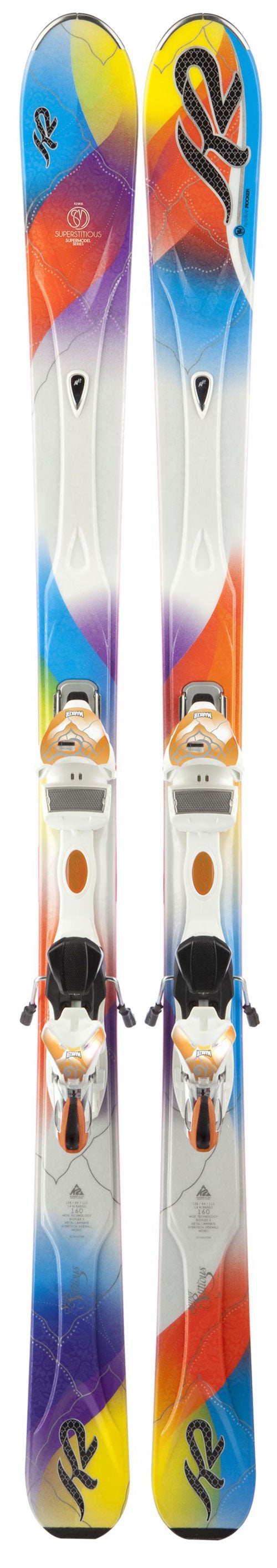 スキー 153 K2 SUPERSTITIOUS + MARKER BINDING スキー 153 K2 SUPERSTITIOUS + MARKER BINDING スキー 153 K2