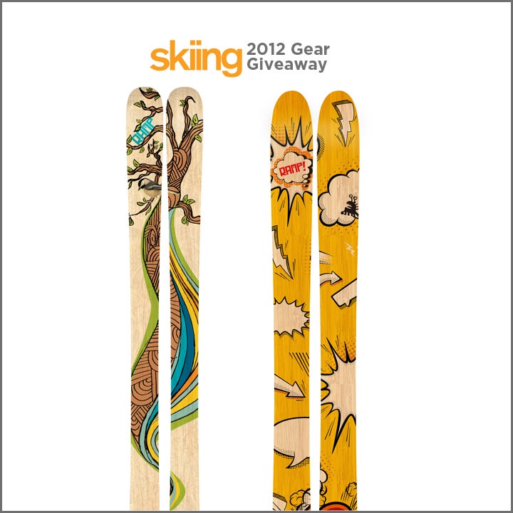 RAMP Sports: Your Choice of Any Skis RAMP Sports offers you the chance to pick any pair of skis from their lineup you want! With bamboo cores and kevlar/fiberglass construction these…