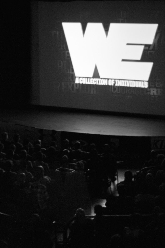 WE Nothing is more exciting than the title screen. Well maybe except the rest of the movie. But only a minute in and we're at a climax...