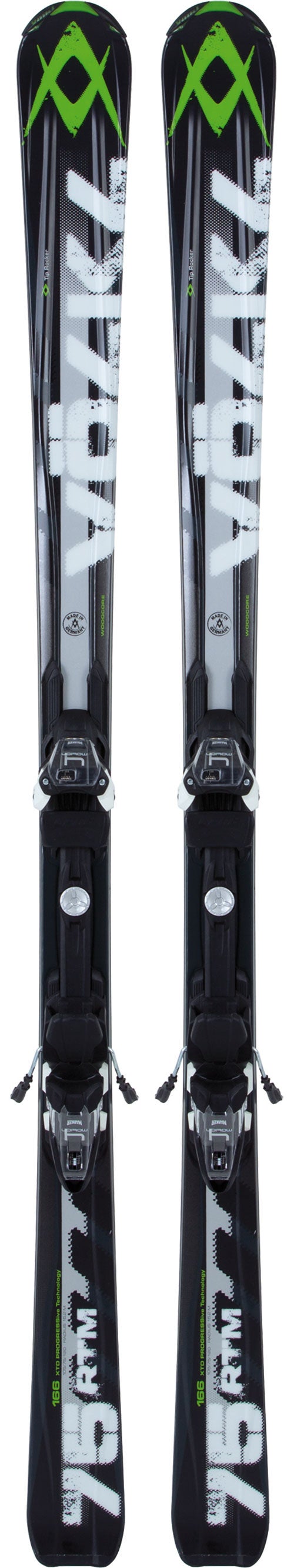 極美品 Völkl ショート スキー RTM 7.4 128 ビン付 Volkl RTM 7.4 (2013)