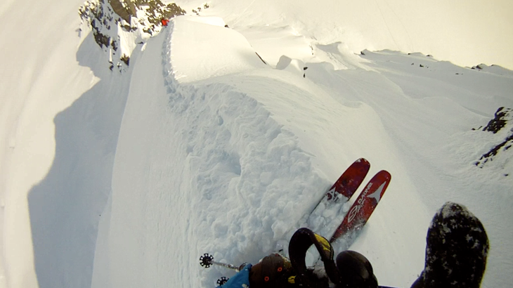 Heavy Hiking Todd Ligare took a different approach to filming in Alaska this year. He hiked to most of his lines.