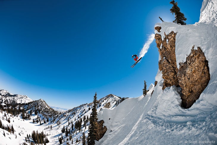 Keely Kelleher at the Canyons, Utah, USA. Photographer: Scott Markewitz.