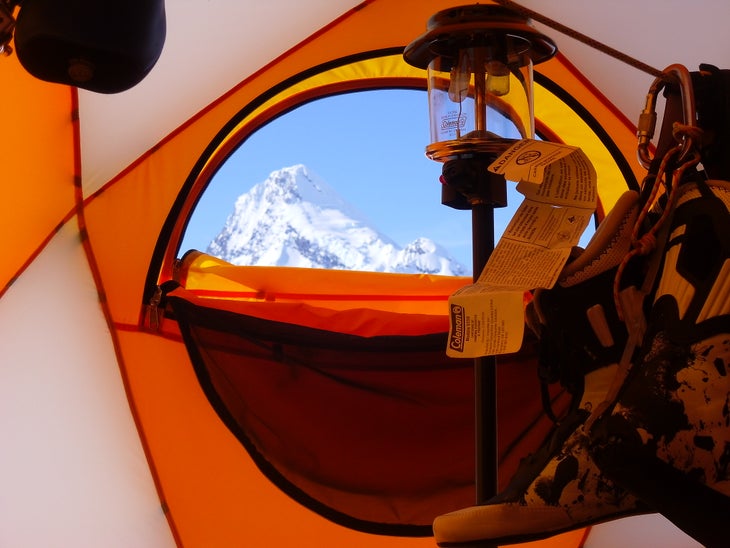 Morning View Ligare and his crew didn't return home to the comforts of civilization every night either. They camped. By using snowmobiles Ligare and crew were…
