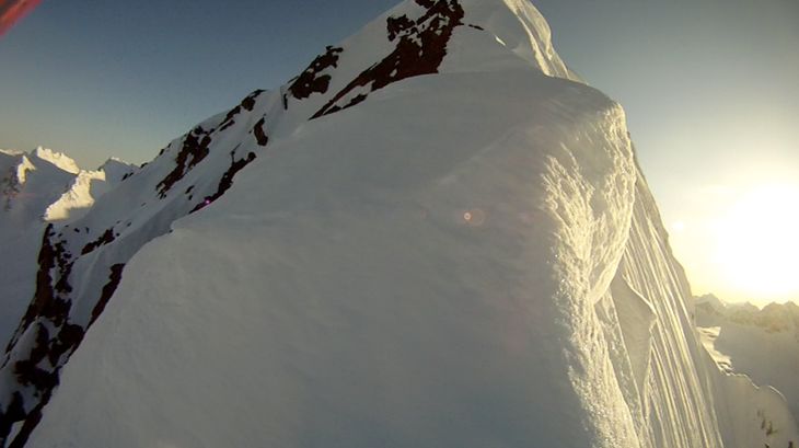 Peak View It's hard to grasp how steep some of the lines Ligare skied. Here we get a glimpse of just how steep some of the faces really are. Keep your eyes…