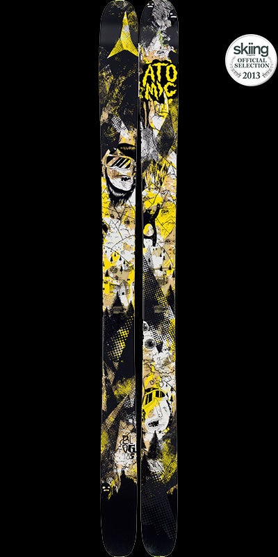 Atomic Blog MSRP: $749.00 Tip/Waist/Tail: 132-110-124 Length: 161, 169, 177, 185The Blog, cut from a decidedly jibby mold, makes the whole mountain its…