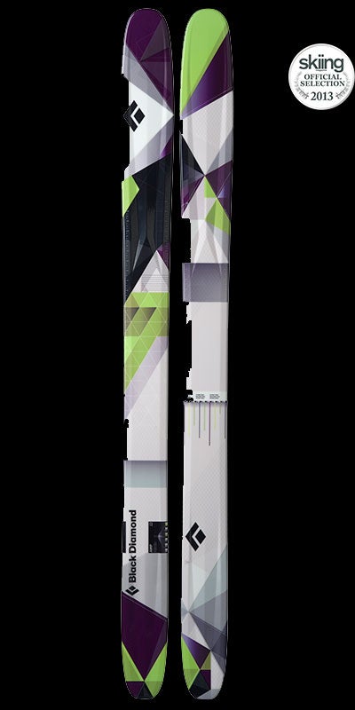 BlackDiamond AMPerage MSRP: $789.00 Tip/Waist/Tail: 141-115-123 Length: 165, 175, 185If there’s such thing as a smeary carve, this ski can make it. The AMPerage would…