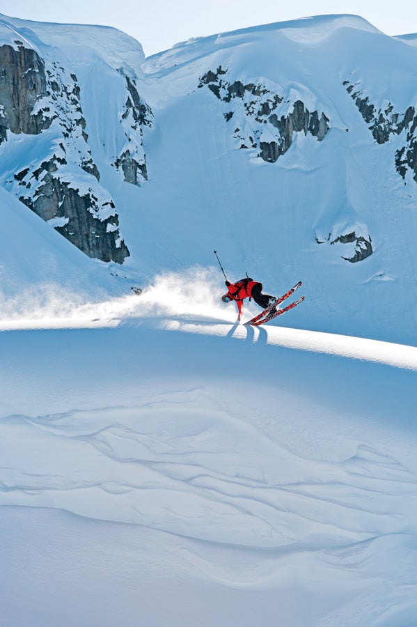 British Columbian Butter Check the video here.Caption: Chris Benchetler ends the day with a long nose butter.Photo: Alex O’Brien