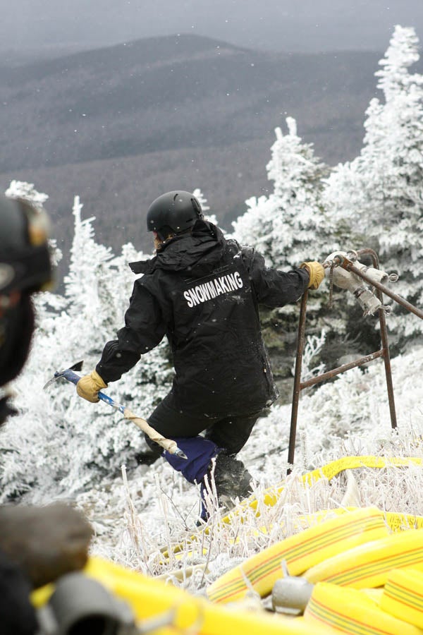 It's All About the Down. Snowmaking will resume again tonight, with forecasts calling for upper elevation temperatures in the low teens once again. After that, snowmaking…