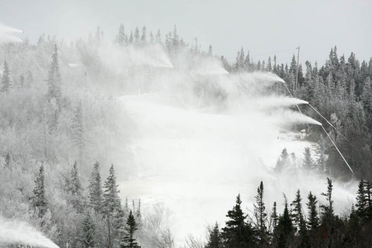 New Guns on Upper Tote Road Last night’s snowmaking was Sugarloaf’s first look at $1 million worth of new snowmaking technology that was installed during the summer months. The…