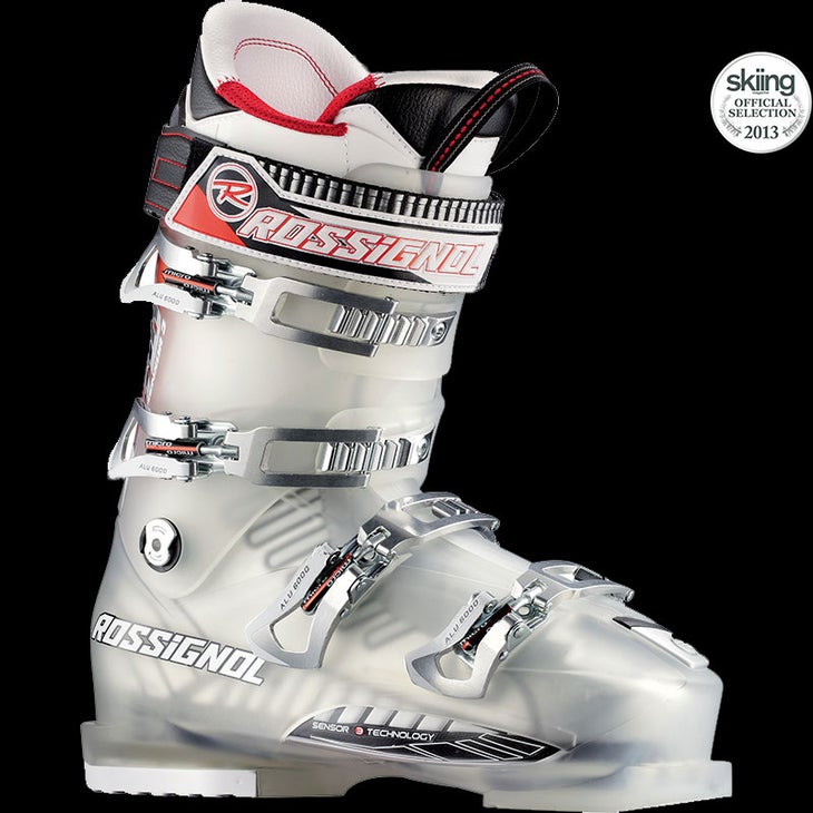 Rossignol Pursuit S3 110 MSRP: $650.00 Last Width: 100 mm Flex: 110With ankle and heel pockets more deeply sculpted in both the shell and liner this season, the Pursuit…