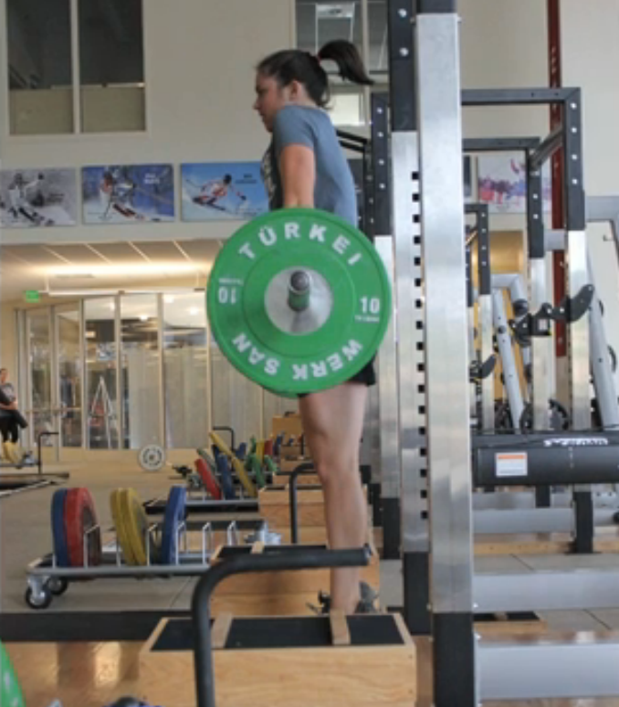 Ski Team Fitness: Heavy Half Squats None