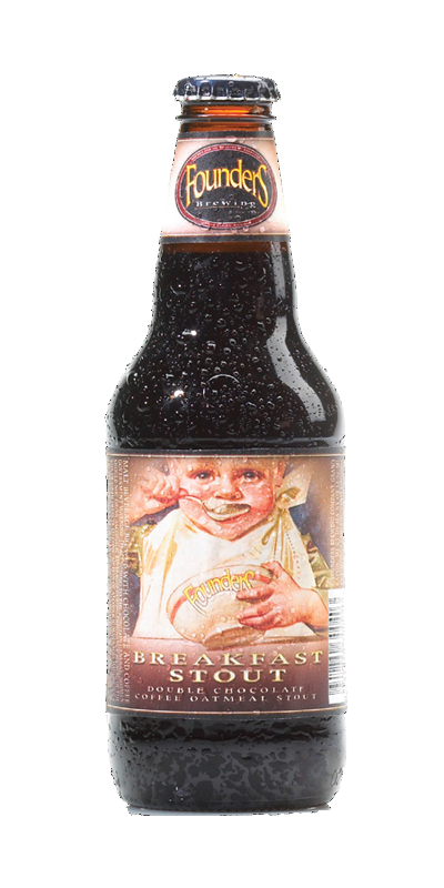 Breakfast Stout Founders Brewing Company, Grand Rapids, MichiganSmells like a coffee shop and tastes like a buttery chocolate pastry. If it were socially acceptable…