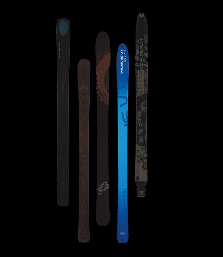 La Sportiva Lo 5 The Lo 5 is a very versatile touring ski. With its rockered tip it's wide enough for fresh snow, but it has enough stiffness and camber to survive…