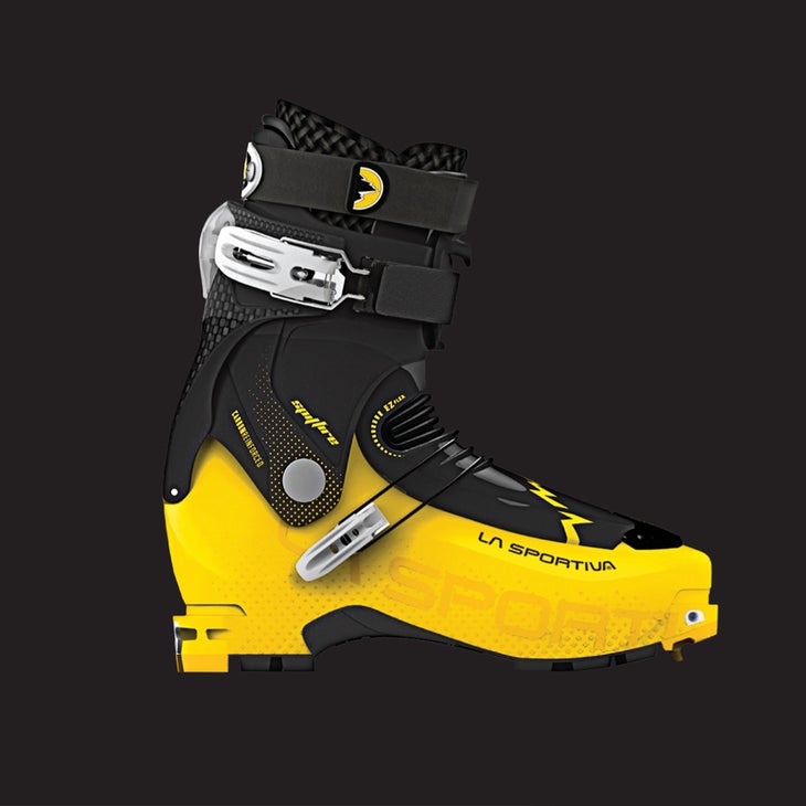 La Sportiva Spitfire Last Width: 102 MM | $8991,900 grams per pair (size 27)In tour mode, the Spitfire’s ankle movement is so unrestricted we were able to bike to the…