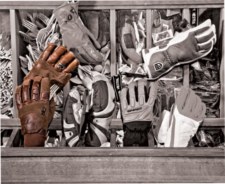 Outdoor Research Blackpowder Gloves Waxed goat leather gives this cult-classic style its look; EnduraLoft insulation and tricot lining provide its warmth. OR’s best touch? A…