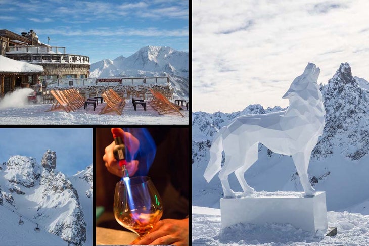 Experience Courchevel Stay: If you have the cash, the village of Courchevel 1850 is home to the nicest hotels you’ll ever see. Outside of the holidays, rates are pricey…
