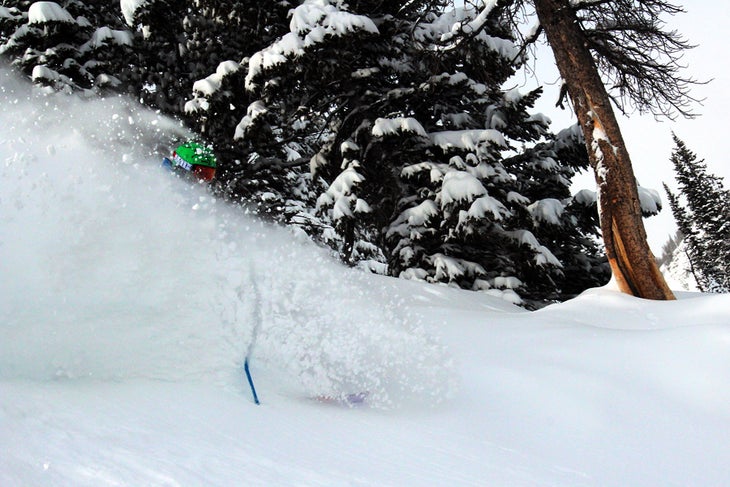 Jackson Hole Mountain Resort Photographer: Patrick Nelson Skier:Tyler HorneStorm Total: 18
