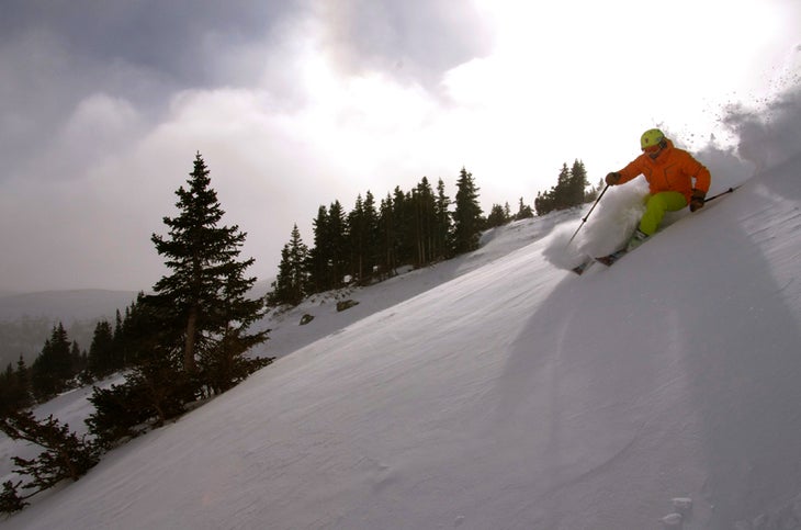 Loveland Ski Area Photographer: Dustin Schaefer Skier: Bruce BuffStorm Total:7