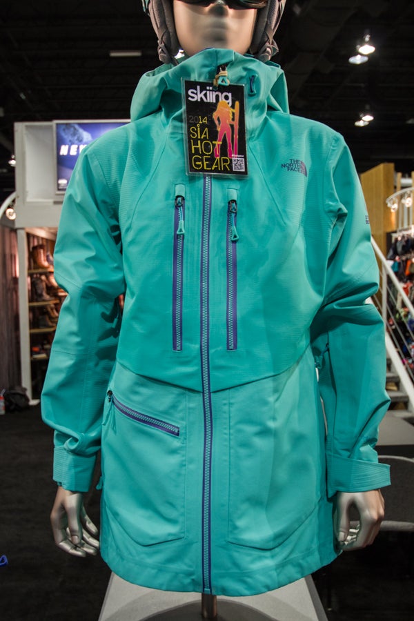 The North Face Brigadine Jacket Along with featuring TNF's 3-layer HyVent Alpha waterproof technology, the Brigadine sports a new durable weaving process called FuseForm.