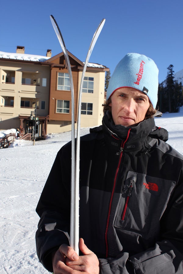 Tip Rocker Tabke's skis feature 3.5 more centimeters of tip rocker than the tail making them relatively directional.