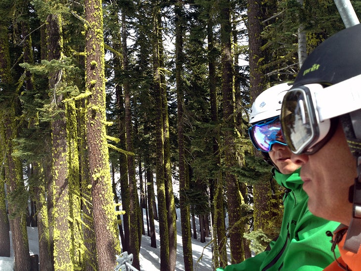 Board Meeting Most of Flylow's business meetings take place on a chairlift at Alpine Meadows or in a van in the parking lot. Here, co-owners Greg and Dan discuss…