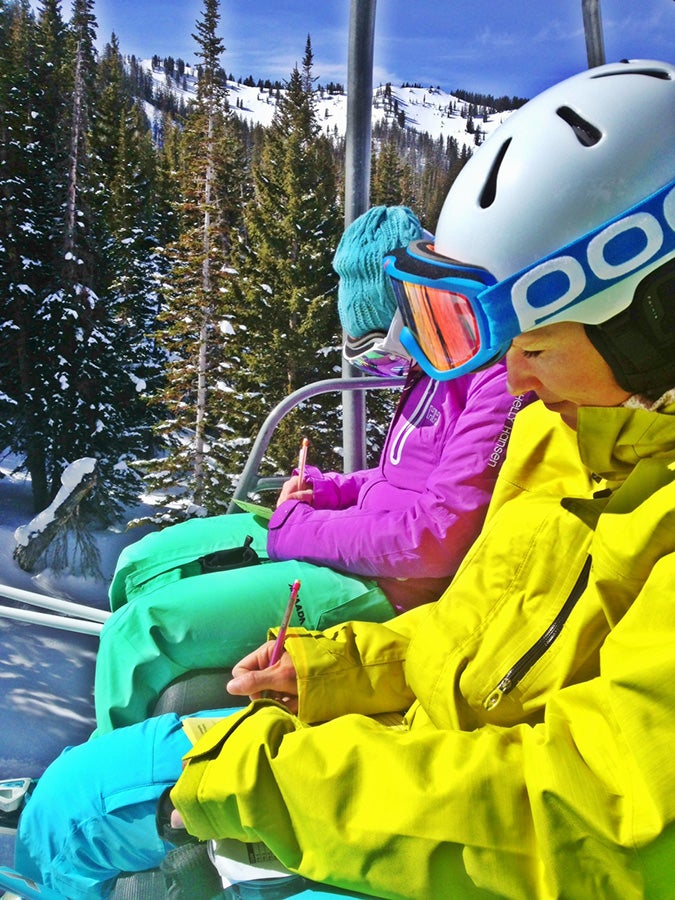 Contemplation Deep thoughts with Kelli Gleason and Amber Gale on the Gadzoom Quad. Testers evaluate skis in nine categories, from Flotation to Forgiveness to…