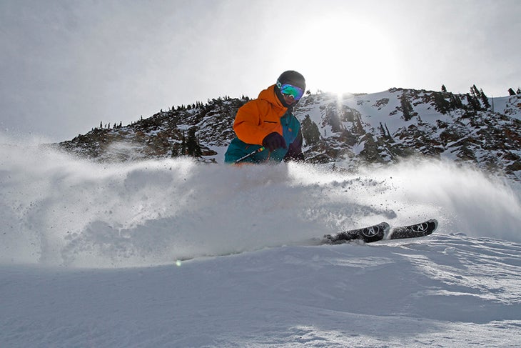 Dust in the Wind Tester Greg Guevara samples the wind buff off Snowbird's new Little Cloud high-speed quad.Behind the scenes of Ski Test 2013: Day 1 | Day 2 | Day 3 |…
