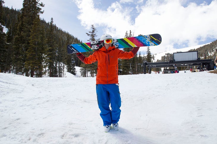Monoboards Are Still Cool Skiing’s editor Sam Bass shows us how it’s done on Faction’s monoski.