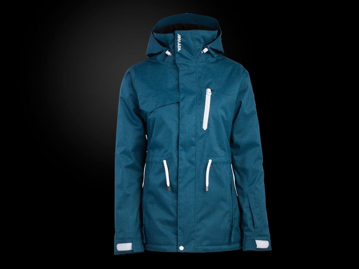 Armada Women's Backyard Jacket Key Features: - Megarex 10/10 fabric - PolyFill Insulation 80g in body, 60g sleeves - Mountain Patch - Long Fit MSRP: $250