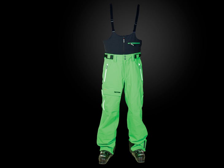 Faction Men's Edison Key Features:- Recco reflector- Detachable bib with pocket- Powder skirt with grip elastic- Adjustable waist belt- Waterproof/breathableMSRP:…