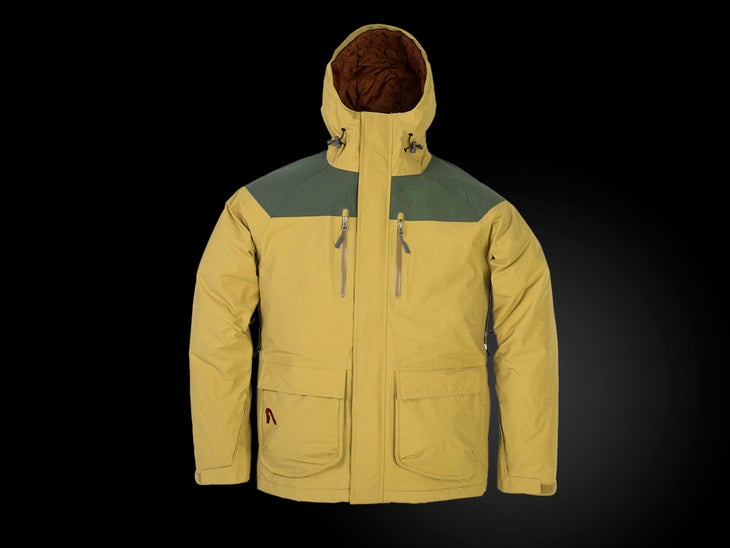 Flylow Men’s BA Puffy Key Features: - Waterproof/breathable shell - 100-120g synthetic insulation - Removable snow skirt - Helmet-compatible hood - Lightweight MSRP: $290